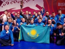 Сборная Казахстана заняла первое место на чемпионате Азии по грэпплингу в Бишкеке