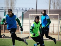 Фоторепортаж с тренировки «Атырау»