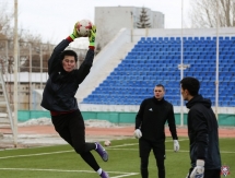 Фоторепортаж с предыгровой тренировки «Актобе» в Павлодаре
