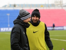 Фоторепортаж с предыгровой тренировки «Актобе» в Павлодаре