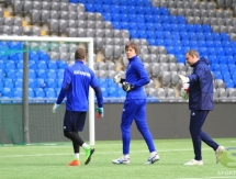 Фоторепортаж с первой тренировки сборной Казахстана под руководством Станимира Стоилова