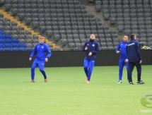 Фоторепортаж с первой тренировки сборной Казахстана под руководством Станимира Стоилова