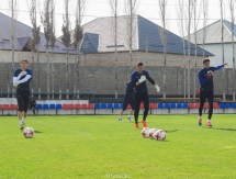 Фоторепортаж с тренировки «Тараза»