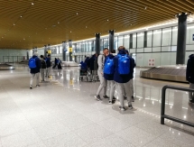 Сборная Казахстана прибыла в Астану