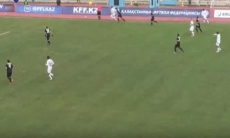 Видео гола Тунгышбаева матча Премьер-Лиги «Ордабасы» — «Шахтер»