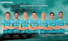 «Астана» назвала состав на «Рекорд Банк Е3 Харелбеке»