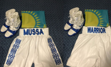 Победивший восемь раз за месяц казахстанский боксер показал форму на титульный бой