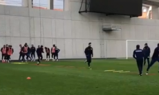 Сейдахмет показал видео с тренировки сборной Казахстана в Будапеште