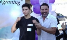 19-летний нокаутер по-быстрому уничтожил соперника перед появлением в андеркарде Головкин — Альварес