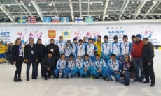 Юношеская сборная Казахстана по бенди впервые в истории взяла медали чемпионата мира