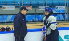 Видео открытой тренировки «Снежных Барсов» 