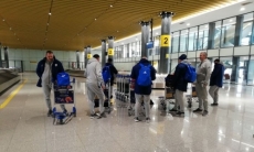 Сборная Казахстана прибыла в Астану