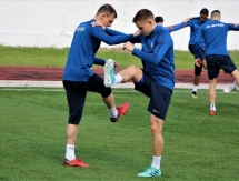 Фоторепортаж с тренировки «Иртыша» в Таразе