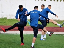 Фоторепортаж с тренировки «Иртыша» в Таразе