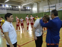 Фоторепортаж с награждения «Аята» бронзовыми медалями чемпионата РК