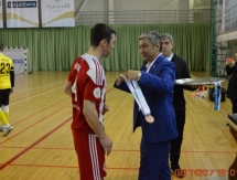 Фоторепортаж с награждения «Аята» бронзовыми медалями чемпионата РК