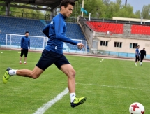 Фоторепортаж с предыгровой тренировки «Иртыша» в Таразе