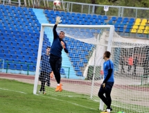 Фоторепортаж с предыгровой тренировки «Иртыша» в Таразе