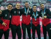 «Актобе» вручили серебряные медали чемпионата Казахстана