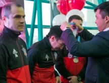 «Актобе» вручили серебряные медали чемпионата Казахстана