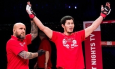 Видео нокаута, или Как грузин не вынес серии ударов казахстанского файтера