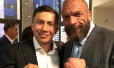 HBO представил фото Головкина с премьеры фильма о легенде рестлинга