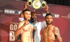 Шарибаев прошел взвешивание перед боем за титул WBA в США