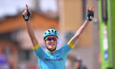 Два гонщика «Астаны» — на пьедестале первого этапа «Тура Альп»