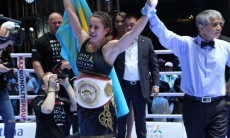 Шарипова может обойти Головкина по количеству поясов