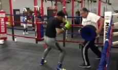 Видео тренировки Асхата Уалиханова в США