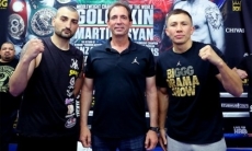 Головкин и Мартиросян прошли взвешивание за неделю до боя