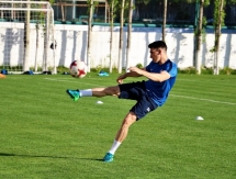 Фоторепортаж с тренировки «Иртыша» в Шымкенте