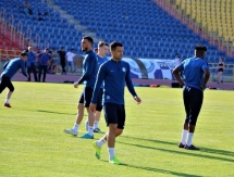 Фоторепортаж с предыгровой тренировки «Иртыша» в Шымкенте