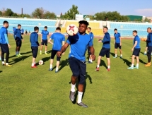 Фоторепортаж с предыгровой тренировки «Иртыша» в Шымкенте