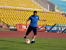 Фоторепортаж с предыгровой тренировки «Иртыша» в Шымкенте