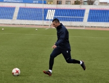 Фоторепортаж с предыгровой тренировки «Иртыша»