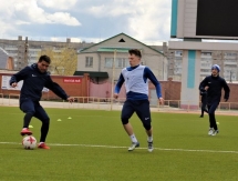 Фоторепортаж с предыгровой тренировки «Иртыша»