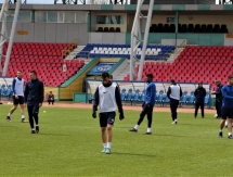 Фоторепортаж с предыгровой тренировки «Иртыша»