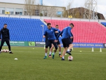 Фоторепортаж с предыгровой тренировки «Иртыша»