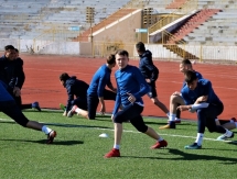 Фоторепортаж с предыгровой тренировки «Иртыша»