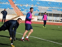 Фоторепортаж с предыгровой тренировки «Иртыша»