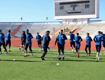 Фоторепортаж с предыгровой тренировки «Иртыша»