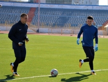 Фоторепортаж с предыгровой тренировки «Иртыша»