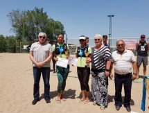 В Алматы прошел первый тур чемпионата среди пляжников