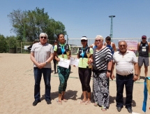 В Алматы прошел первый тур чемпионата среди пляжников