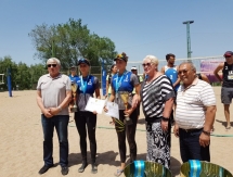 В Алматы прошел первый тур чемпионата среди пляжников