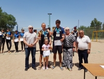 В Алматы прошел первый тур чемпионата среди пляжников