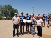 В Алматы прошел первый тур чемпионата среди пляжников