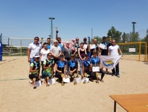 В Алматы прошел первый тур чемпионата среди пляжников