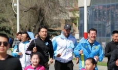 Массовый забег в поддержку Головкина прошел в Уральске